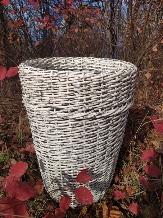 Кашпо з ротангу своїми руками