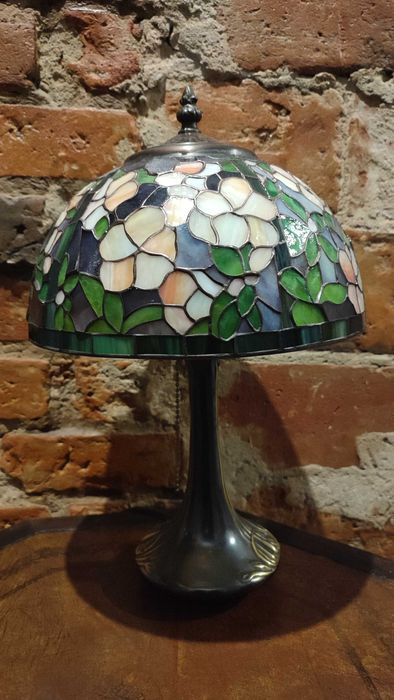 Lampa witrażowa Azalea 10"