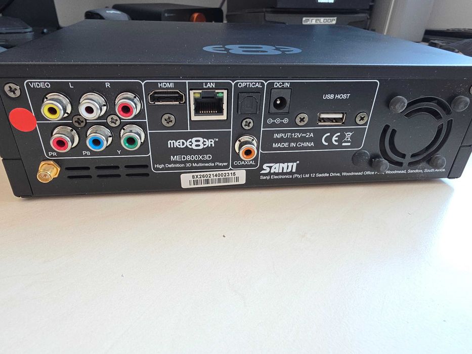 odtwarzacz multimedialny Mede8er MED800X 3D - 1/4 ceny