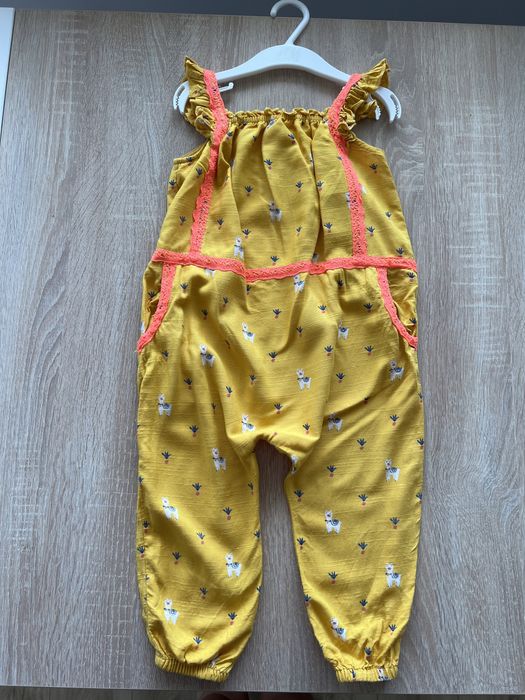 M&S super kombinezon dziewczęcy w lamy 98 cm!