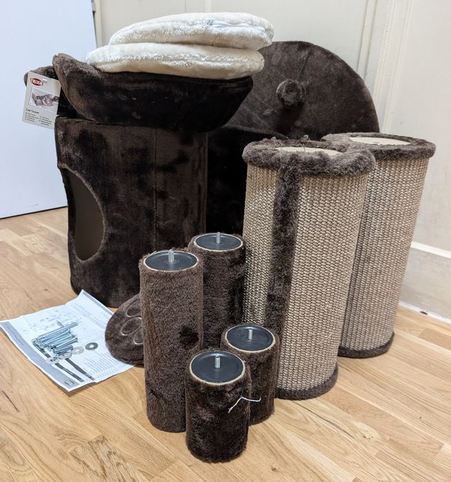 Trixie Drapak dla Kota Seniora Emil Ciemnobrązowy 69x59x96cm DUŻY