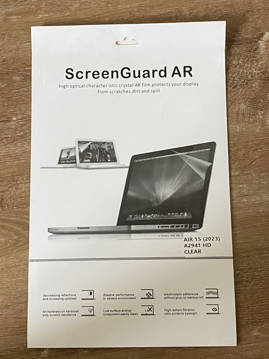Продам нову захисну плівку на macbook air 15 2023 року
