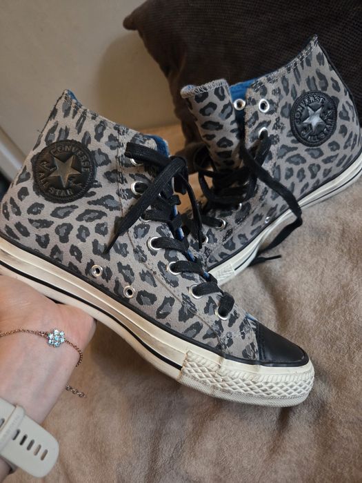 Converse All Star trampki tenisówki conversy panterka 39, raz założone