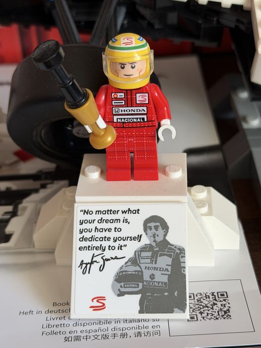 LEGO Icons McLaren MP4/4 i Айртон Сенна (10330) / Lego F1 / Lego Speed Champions