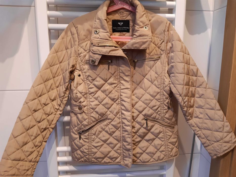 Zestaw kurtek- przejściowa i zimowa - 2 sztuki. Rozm. 128