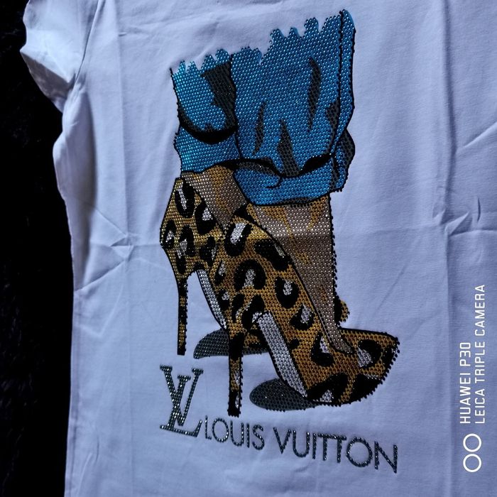 T-shirt damski Louis Vuitton.