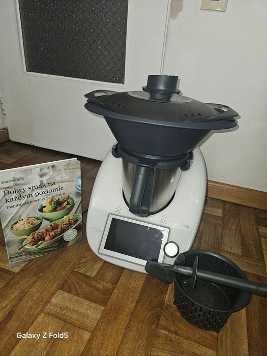 Thermomix tm6 stan jak nowy gwarancja ROK komplet Varoma koszyk kopyst
