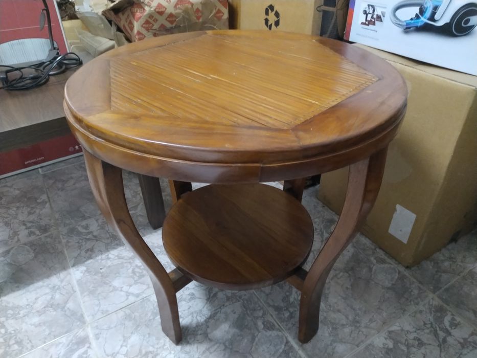 Mesa De Café Com Topo De Cana64586360220929120