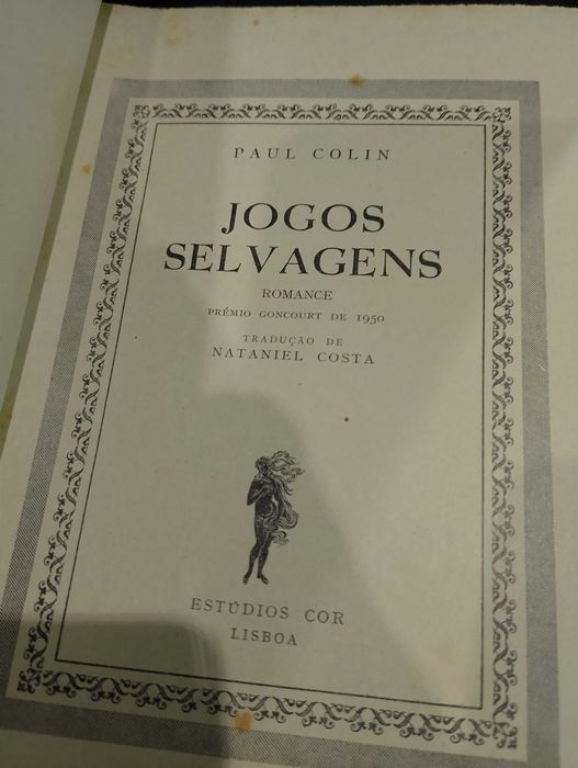Jogos Selvagens 1953 Paul Colin