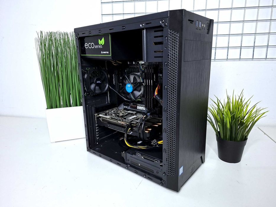 Komputer Gamingowy i5-8400, RTX2060 6 GB, 16 GB, DYSK 256+500+500GB