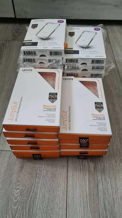 28 Sztuk Etui GEAR4 pokrowiec case do iPhone 6/6s/7/8/SE 2020/2022 BOX
