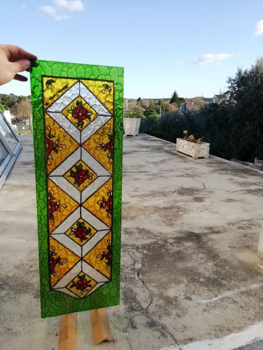 Vitrais pintados à mão