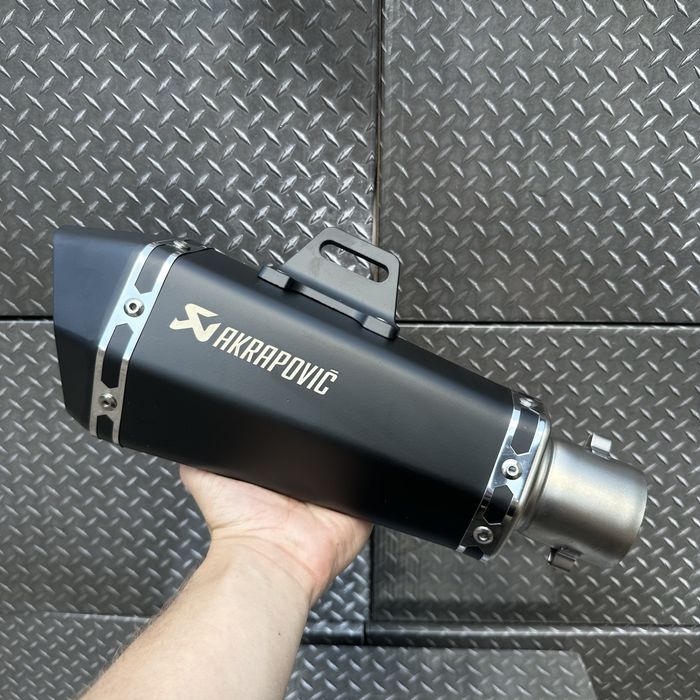 + Подарунок! Прямоток для мотоцикла Akrapovic / Прямоток на мото