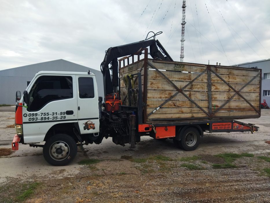 Эвакуатор. Кран манипулятор. Автовоз