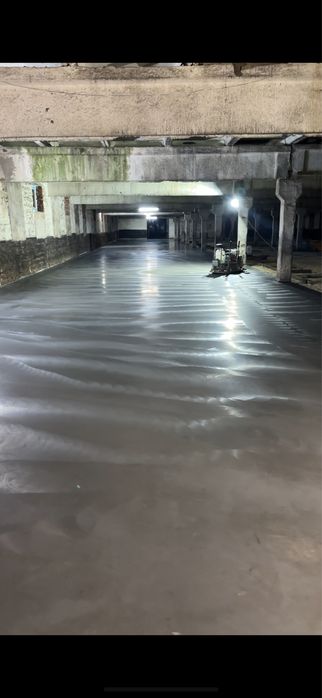 Промислові бетонні підлоги , полистиролбетон , напівсуха стяжка