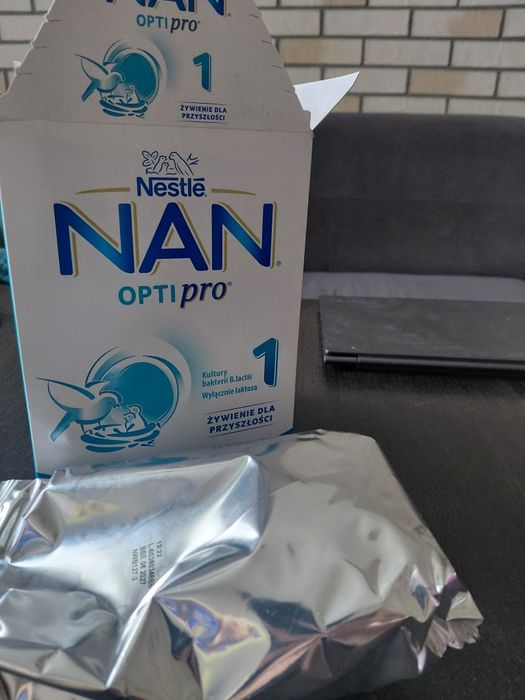 Mleko modyfikowane nan 1 . 300 gram jedno opakowanie