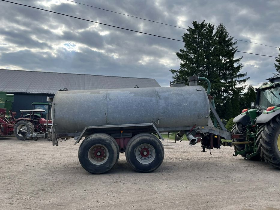 Wóz asenizacyjny J.Kotte 10 000 litrow w zestawie z wężem