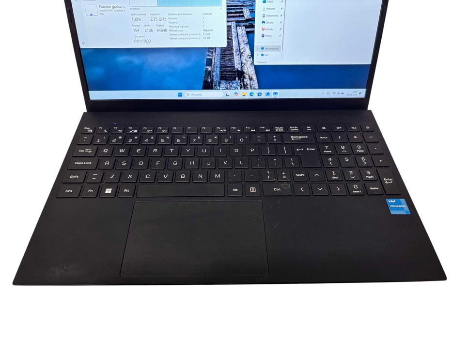 Laptop Techbite ZIN 5 15,6" Intel Celeron 4 GB / 128 GB czarny