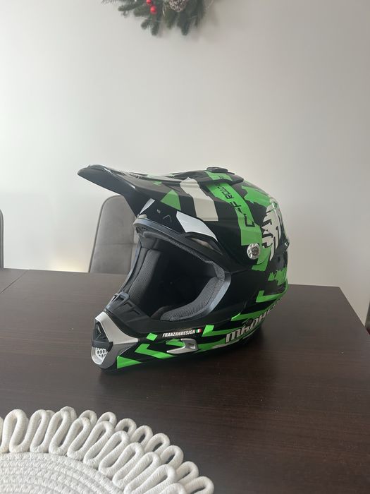 Madhead kask cross/enduro rozmiar M – zadbany