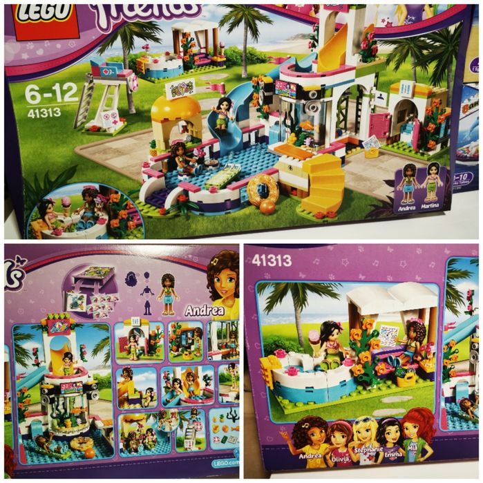 Lego Friends 41313 basen w Heartlake + 2 zestawy gratis