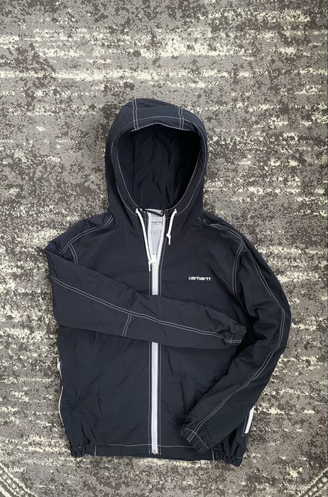 Вітрівка куртка ветровка Carhartt М розмір синього кольору нейлонова