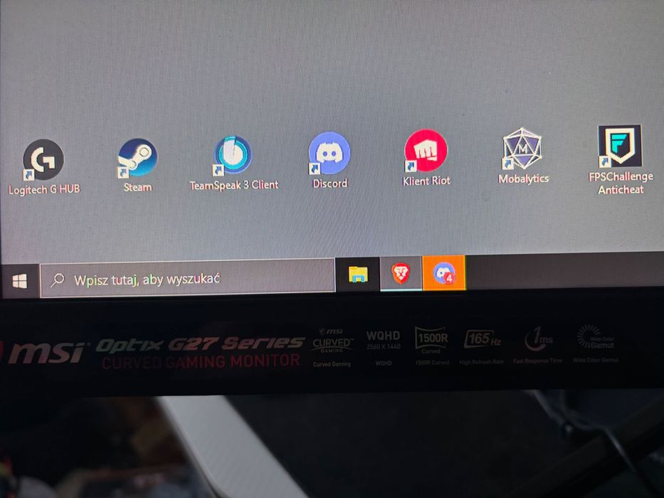 Msi optix g27 series curved gaming 165hz