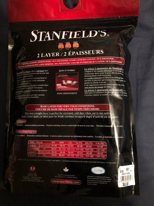 Термобілизна Stanfield’s