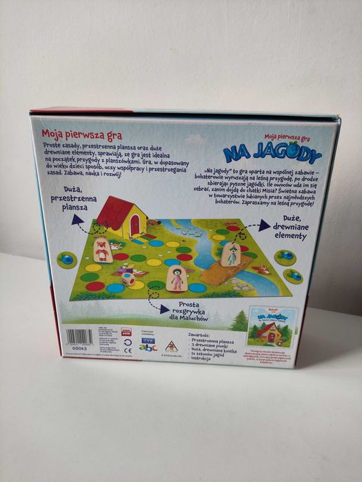 Na jagody moja pierwsza gra planszowa Trefl