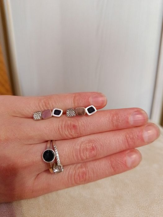 Срібло 925пр золота пластина 375 пр