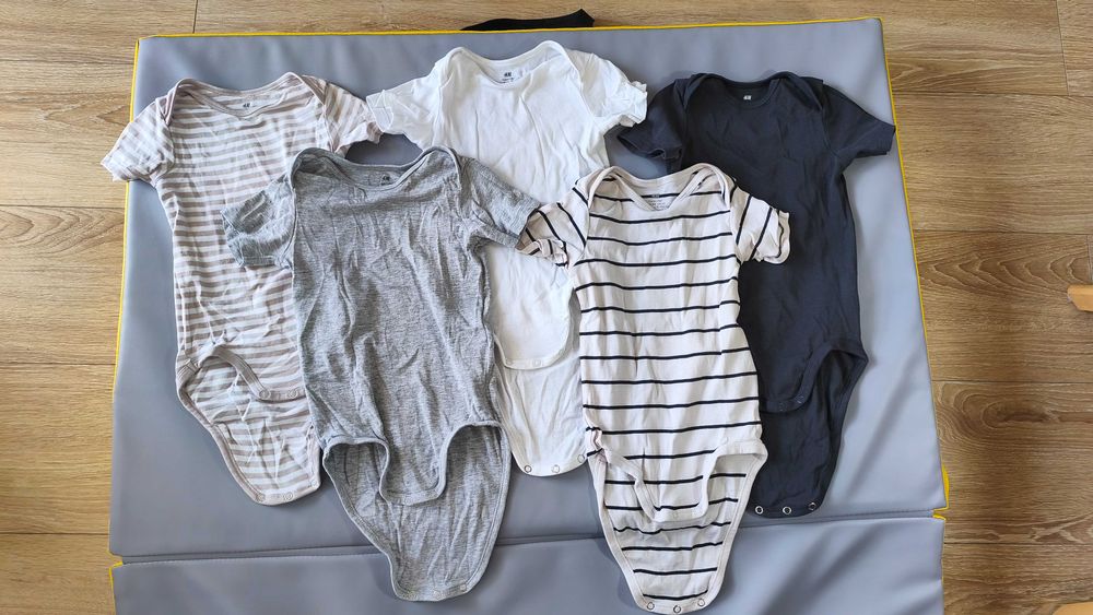 Zestaw komplet body bodziak 98 H&M