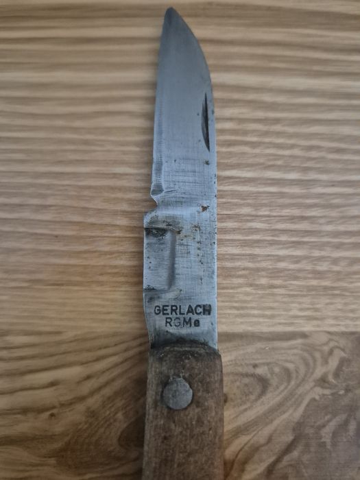 Dwa scyzoryki Gerlach - PRL