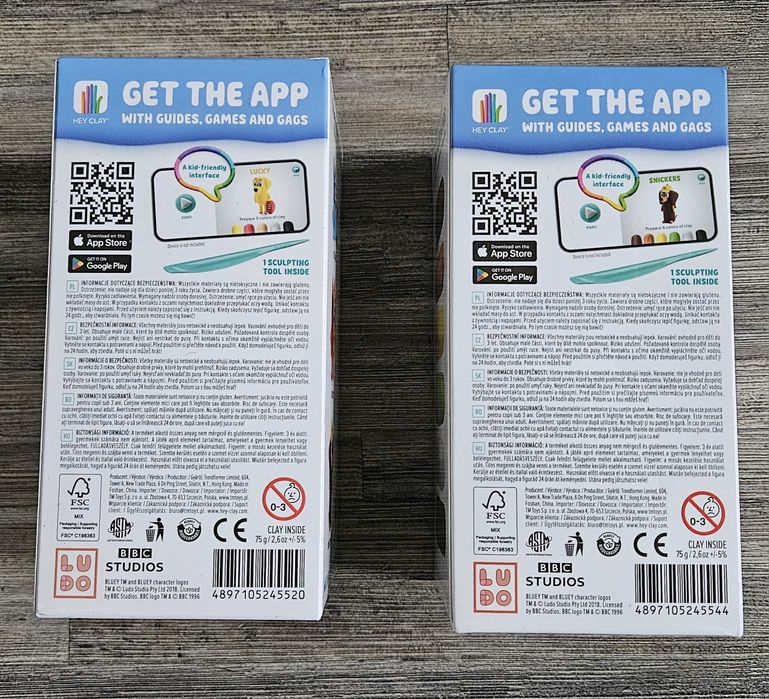 Masa plastyczna Hey Clay Bluey