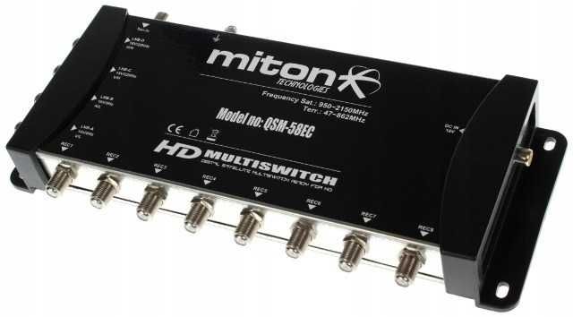 MULTISWITCH MITON QSM-58EC + konwerter Quattro