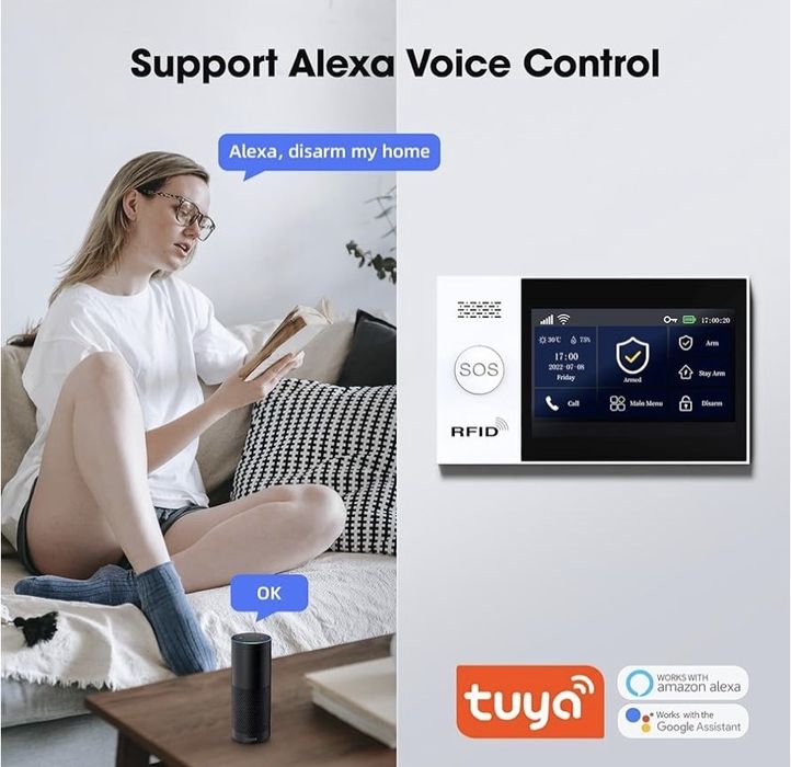4G Сигналізація PG-107 WiFi (Tuya) — МАКСИМАЛЬНИЙ комплект 26 предметів