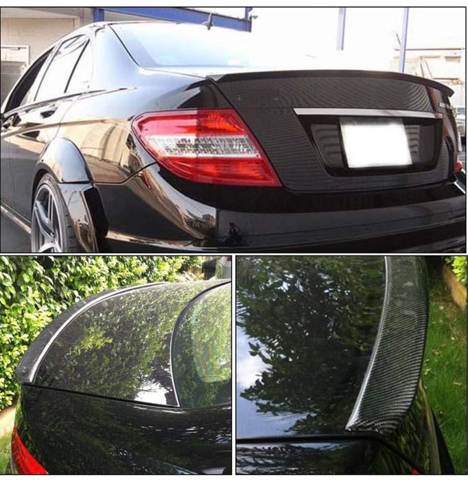 LIP SPOILER AILERON MERCEDES-BENZ W204 C63 AMG NOVO EM CAIXA