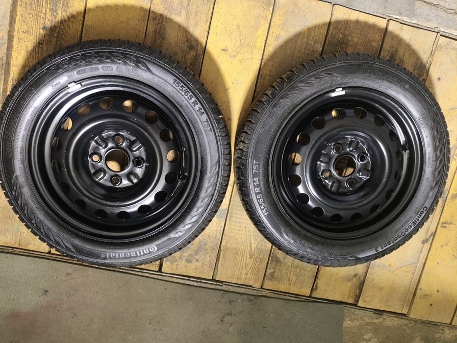 Felgi stalowe z oponami