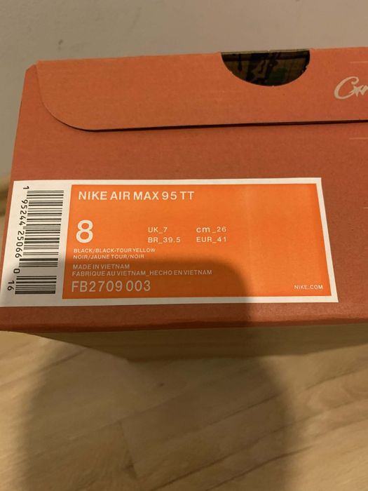 Buty męskie Nike air Max 95 SP corteiz honey black rozmiar 41 eu