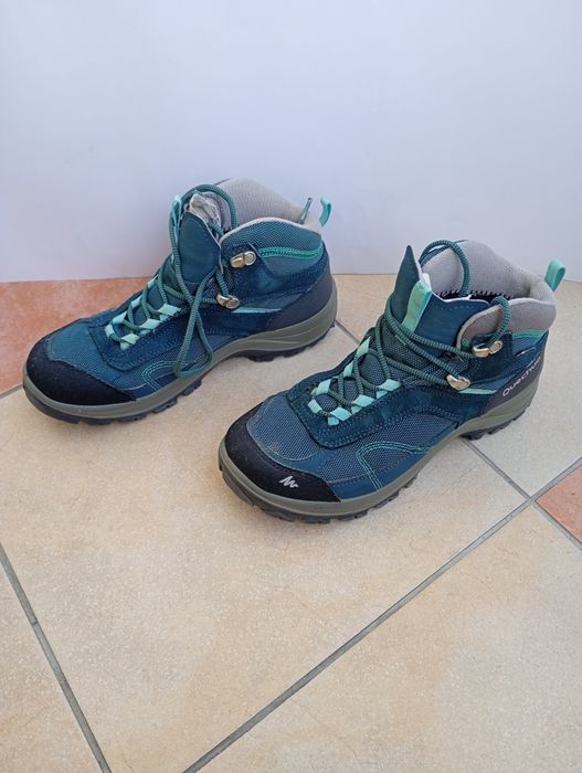 Buty turystyczne Quechua MH100 WPT MID 39 damskie