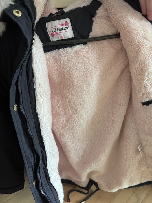 Зимова куртка (парка) для дівчинки 128 р