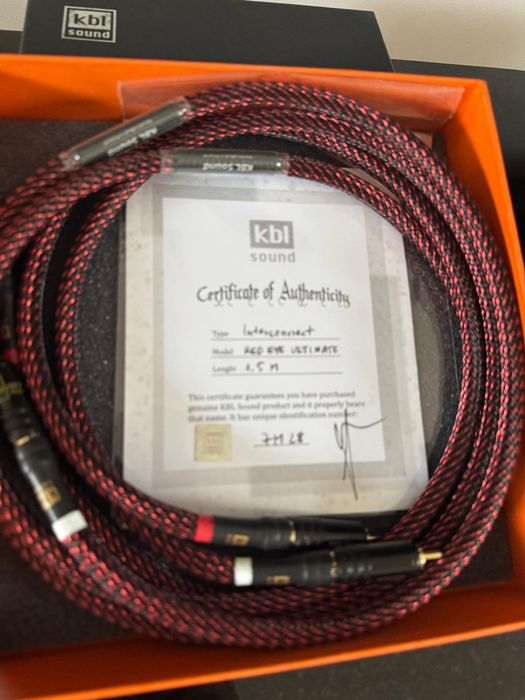 Kbl sound Red eye ultimate rca