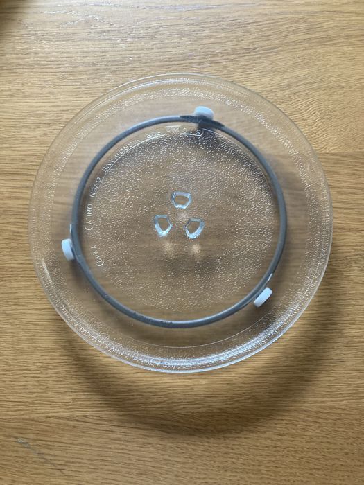 Prato de microondas com 25,5 cm