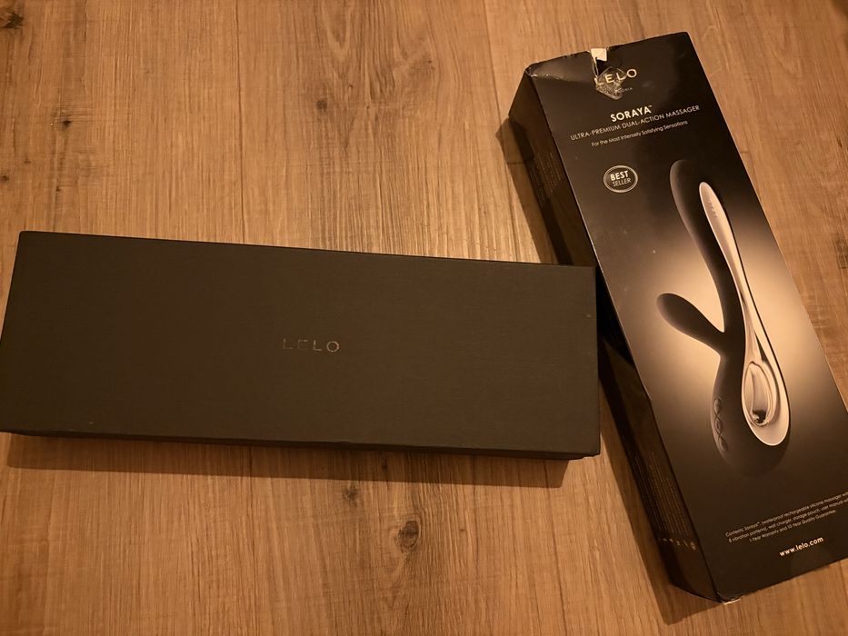 LELO SORAYA black preto novo caixa aberta
