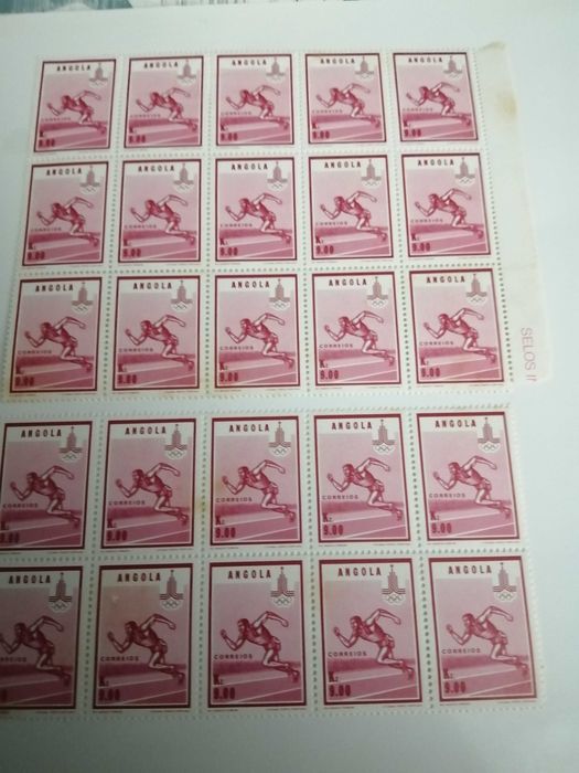 Selos novos de Angola
