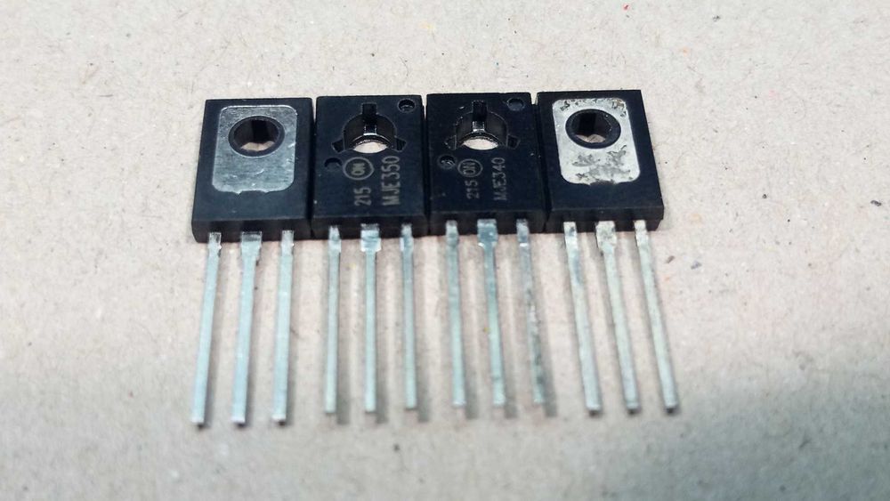 Транзистори KSE340 KSE350\MJE340 MJE350.