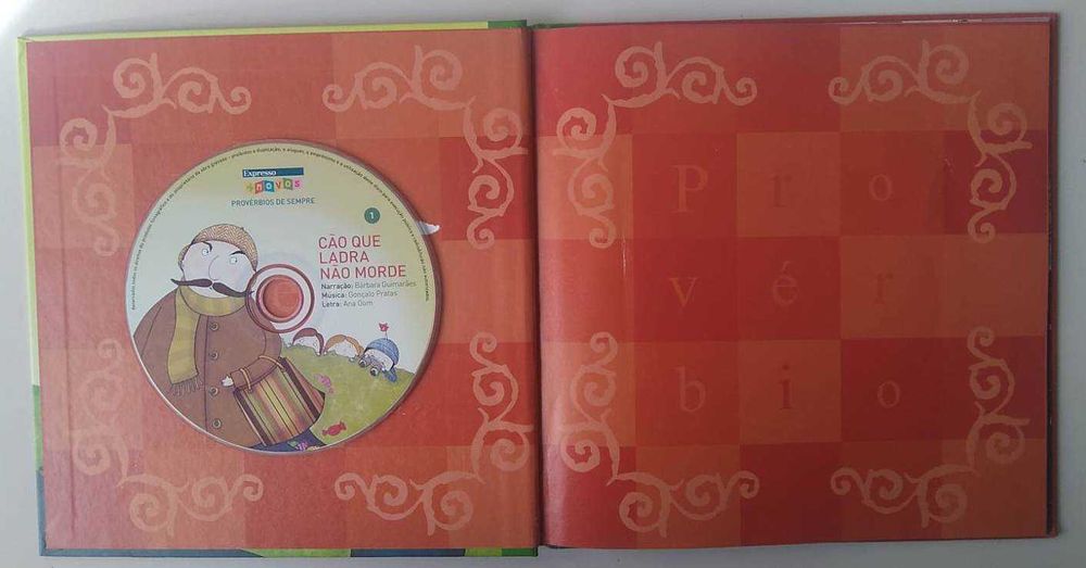 Livro + CD "Cão que ladra não morde"