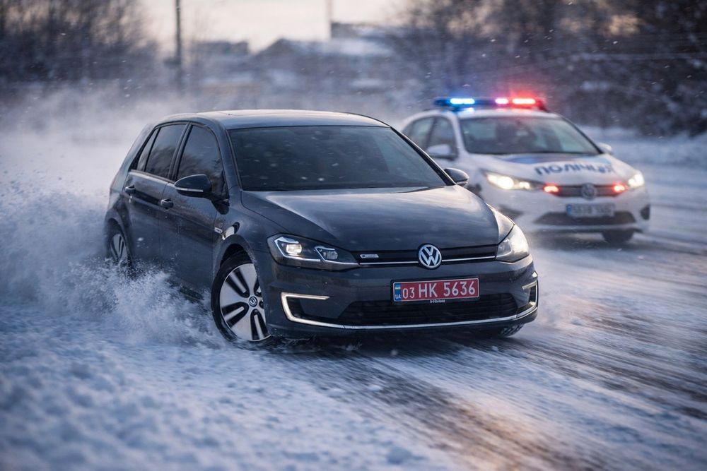 Volkswagen e-Golf 2017 — електромобіль у чудовому стані