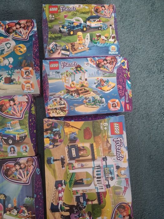 Lego friends 6 mega zestawów jak nowe