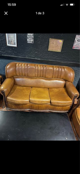 Conjunto sofa vintage