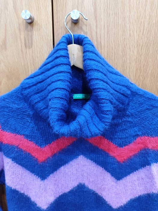 Camisola em lã, Benetton, semi nova