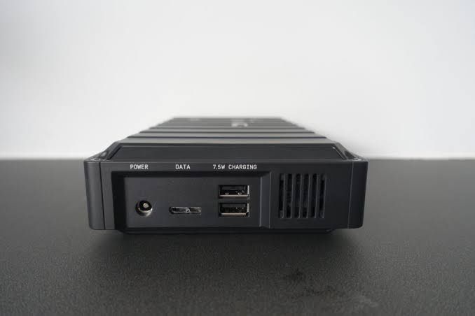 Disco Externo WD_Black D10 Game Drive (Preto - 8 TB - USB 3.2)